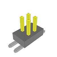 Samtec FTM-103-02-L-DV ພິນສະຕຣິບ 1.00 mm Surface Mount Micro Low Profile Terminal Strip