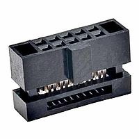 Harwin M50-3300542 ສາຍສະບັບ Ribbon 5+5 DIL IDC Sckt ຕູ້ສະບັບ CABLE CONNECTOR