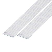 GCT (Global Connector Technology) 10-24-A-0152-C-4-08-4-T ເສັ້ນສາຍຕໍ່ລົງ FFC / FPC 1mm Pitch FlatFlexCable, 24Contact, Conductor SameSide, Len152mm/6in, Tin Plt