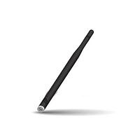 KYOCERA AVX X9001748-W3DRMB ອະນຕີນາພາສິບ WiFi Dual Bd Whip ພາຍນອກ ສີດຳ RP-SMA