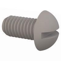 Essentra Components 011032R037 ສະກຣູຫຼັກມີລູກຮອບຊ່ອງຮອບ, ການດັບເກັບ #10-32, ຍາວ 3/8