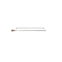 EBRO TPN 132-20 (1342-0200) Rod probe ໂດຍບໍ່ມີການສາຍ (200mm,400°C,Lemo)