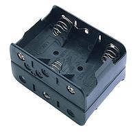 Eagle Plastic Devices 12BH262D-GR ຕິດຕໍ່ແບດເຕີຣີຮູບສະກຸນ, ຄລິບ, ຂອງຖືແລະສປຣິງ