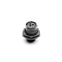 Amphenol SINE Systems RTS712N3S03 ຕົວເຊື່ອມຕໍ່ RECEPTACLE JAM NUT SIZE 12 3POS SOCKET