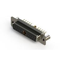 EDAC 628-21W1624-2NB ຕົວເຊື່ອມຕໍ່ Mixed Contact D-Sub Connectors Vertical Combo Dsub