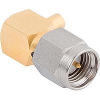 Amphenol SV Microwave M39012/80-3107 ຕົວເຊື່ອມ SMA Male Conn, R/A ສໍາລັບເຄື່ອງສາຍ .085