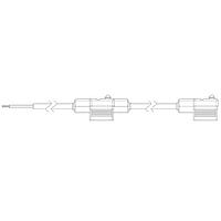 Molex 1210550335 ເສັ້ນສາຍອ່ານສະເຫຼີມ / ເສັ້ນສາຍອັກຊູເວດ DUAL DIN CORDSET PUR