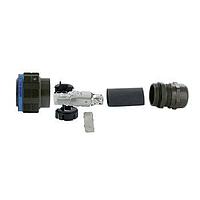 Amphenol Socapex 35660G ຊຸດ Circular Sz 19 Plg ມີກະແຈກປິດຫຼັງ Glnd ສາຍໄຟ 1.6m