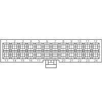 AMP Connectors - TE Connectivity 1-2029029-4 ກອງສາຍສະບັບ 14 POS RECPT UL-94-V0 BLK