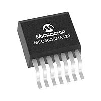 Microchip Technology MSC360SMA120SDT/R SiC MOSFETS MOSFET SIC 1200 V 360 mOhm TO-263-7 XL