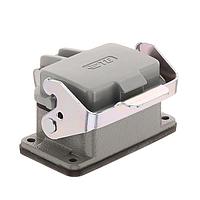 AMP Connectors - TE Connectivity T1510063000-000 ກອງຄຸ້ມຄອງ Hood PG2x16 Lock Die Cast Aluminum