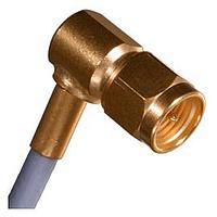 Johnson / Cinch Connectivity Solutions 142-0403-101 ການປະສົມຂອງຕົວເຊື່ອມ SMA Plug Assembly ແບບມຸມຂວາ ມີສາຍສັ້ນ RG316