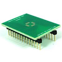 Chip Quik PA0055 ອແດບເຕີແລະອແດບເຕີ MLP/MLF-28 ເປັນ DIP-28 SMT Adapter