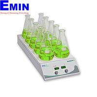 Benchmark MHS-10 ເຄື່ອງປັ່ນຄວາມຮ້ອນ 10 ຕຳແໜ່ງ, ດິຈິຕອລ (35-120°C, 150-2000rpm, White ceramic top plate)