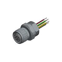 Amphenol CONEC 43-01492 ປຸ່ມສາຍຍິງ M12 ຍິງຍິງ SAL-12-FKD8-0.05