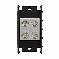 Eaton Bussmann 16504-1 ບລອກການຈັດຈໍາໄຟຟ້າ Wire-to-Board 1P 600VAC/DC Pwr Dist Block