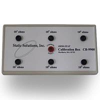 Static Solutions CB-9900 Ohm-Stat™ Calibration Box ສໍາລັບ Ohm-Stat™ RT-1000 Static Control Meters (10^4-10^9 ohms)