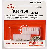 Molex 76650-0099 ຊຸດຕໍ່ຕ່າງ KK-156 ຊຸດຕໍ່ຕ່າງ Recep ແລະ term 10Ckt