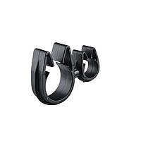 HellermannTyton 156-02234 ຕິດຕັ້ງສາຍຜັນ Cable Tie Mounts MOC Clip to MOC Clip, 10 mm, 26 mm, PA66HIRHSUV, ສີດຳ