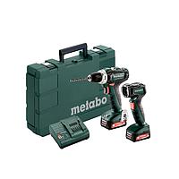 METABO SET POWERMAXX BS 12 ເຈາະ Cordless / screwdriver (0-1400 rpm)