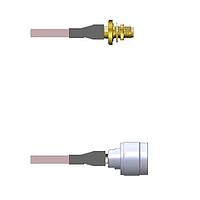 Amphenol Custom Cable Q-2U02H0001018i ສາຍສັນຍານ RF SMA-SJB/N-SP G178 18I