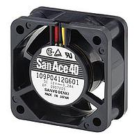 Sanyo Denki 109P0424G6D01 ພັງລົມ Axial DC Axial, 40x40x20mm, 24VDC, ຕິດລອກເຊັນເຊີ Locked Rotor