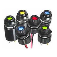 APEM QRM84BYYRG02E ອິນດິເຄເຕີ 2VDC 8mm ແດງ/ຂຽວ LED PIN