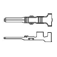 AMP Connectors - TE Connectivity 345807-1 ຕິດຕໍ່ ECONO CONT. TAB