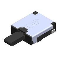 Diptronics TU-DCLQR ສະຫນັບສະຫນູນຕົວສະແດງ SPST 10mA/5VDC ຕັ້ງຕົວ SMD