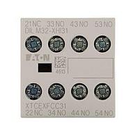 Eaton DILM32-XHI31 ອຸປະກອນເພີ່ມ Contactor 3NO&1NC TOP AUX CONT DILM7 ເຖິງ DILM32