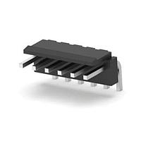 AMP Connectors - TE Connectivity 1744056-6 ຮອງສະໜອງແລະກອງສາຍສະໜອງ 3.96 EP HDR ASSY 6P R/A HT