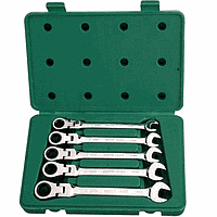 SATA 09082 5 ໜ່ວຍ Flex Head Set (Metric)