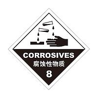 Sysbel WL012 Corrosives Label GHS Label