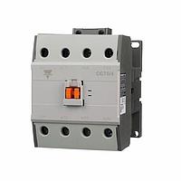 Carlo Gavazzi CC75/4SA120 Midi 4 Pole Contactor ຕິດຕໍ່ສີ່ຂາຍສະແດງຮູບແບບ IEC 75Amps ປະເມີນ (AC3 ທີ່ 440VAC) ຕິດຕໍ່ດ້ວຍຂາຍສະແດງດ້ວຍການຍືດສະກຸນ, ຂອງຂອງ 120 VAC 50/60Hz ແລະບໍ່ມີຕິດຕໍ່ຊ່ວຍ.