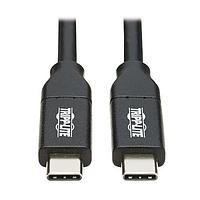 Tripp Lite U040-C1M-C-5A ສາຍ USB / ສາຍ IEEE 1394 1M USB-C M/M 5A USB-IF CABLE