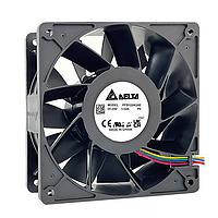 Delta Electronics, Inc. PFB1224GHEP6 ພັງລົມ Axial DC Axial, 120x120x38mm, 24VDC, 212.21CFM, 32.4W, 64dBA, Tach/PWM, IP68