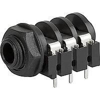 Schurter 4833.2330 ປະຕູໂທລະສັບ AUDIO SOCKET 6.3MM 3P PCB