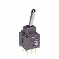 NKK Switches A28AP ສະຫນັບສະຫນູນ Toggle DPDT .394 ຕົວຕັ້ງຕົວແຖວ