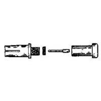 AMP Connectors - TE Connectivity 225796-2 ຕົວເຊື່ອມຕໍ່ Rack & Panel ARINC SOC SIZE 7