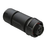 Amphenol SINE Systems FLS6BS12N3S03 ຕົວເຊື່ອມ 3 ຕຳແໜ່ງ PLUG