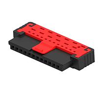 ERNI - TE Connectivity 234486-E ສາຍສະບັບ / ສາຍ IDC 12-PIN, ຜູ້ຍິງ, IDC2426POS.ST