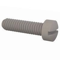 Essentra Components 010832F062 ກຸ່ມສະກຣູວລົດເຄື່ອງຈັກ Fillister Slotted Screw, #8-32 Thread, 5/8 Lg