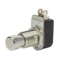Carling Technologies P26L-1D-RND MTL ສະຫຼຸບສະຫຼຸບມາດຕະຖານ 1-ຂາ, ເປີດ - (ປິດ), 3A/6A/ 3/4A 250VAC/125VAC/125VAC ບໍ່ໄດ້ຮັບການປະເມີນ HP, ສະຫຼຸບບຸດປຸດກົດທີ່ມີຮູບກົງທອງບໍ່ມີແສງສະຫຼຸບມາດຕະຖານມີຂາສົດດ້ວຍ Solder Lug