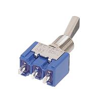 Nidec Components 8C1011-Z ສະລັບສະຖານະຂອງການປ່ຽນສະຖານະຂະໜາດນ້ອຍທີ່ມີຄວາມໜ້າໃຈສູງ SPDT, ON-ON, ສະລັບສະຖານະຂະໜາດ 11.4mm ທີ່ມີຮູບແບບກົງກັນ, ການກວດສອບການຕິດຕັ້ງ 1/4"-40, ເກືອບຕໍ່ສົດສອງ, ກຳລັງກວດສອບ 6A @ 125V AC