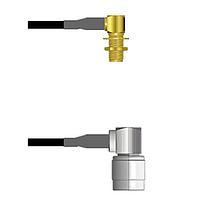 Amphenol Custom Cable Q-2P04T0003018i ສາຍສະບັບ RF SMA-RJB/TNC-RP G174 18I