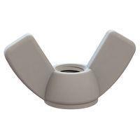 Essentra Components 06M050080WN ກຸມປຸ່ມປີ້ງ Wing Nut, M5 X .8 Thread, 12.2mm Height