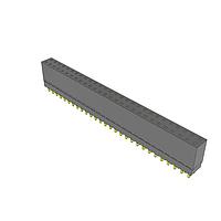 Samtec ESQ-128-12-G-D ລູກບວກສໍເຄດສະຕຣິບສູງ, 0.100" ຊີ້ນ
