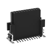 ERNI - TE Connectivity 354071-E ປຸ່ມສອງສາຍ 20-PIN, ຕັ້ງຕົວ, SMT ຜູ້ຍິງ
