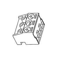 AMP Connectors - TE Connectivity 282830-4 ປລັກ TERMI-BLOK PLUG 90&1