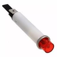 VCC 2150QA1 ຕົວຊີ້ແຈງຕະຫຼາດປ່ອງແນວ Neon ສີແດງ ການກະຈາຍແບບ DIFFUSED ຂະໜາດ 5/16" ຮູບຮ່າງລົງຕັ້ງ